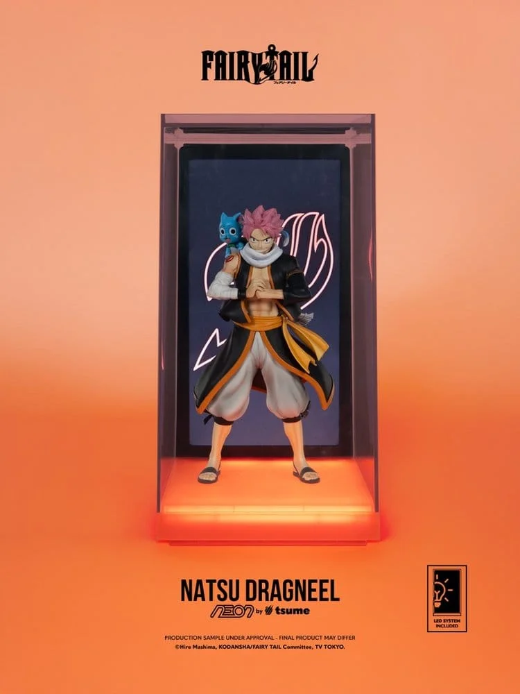 FAIRY TAIL - Natsu Dragneel - Figure Neon by Tsume 25cm
